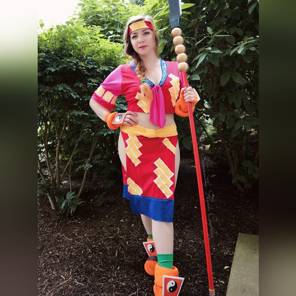 Custom Seong Mina Cosplay from Soul Calibur size medium-large